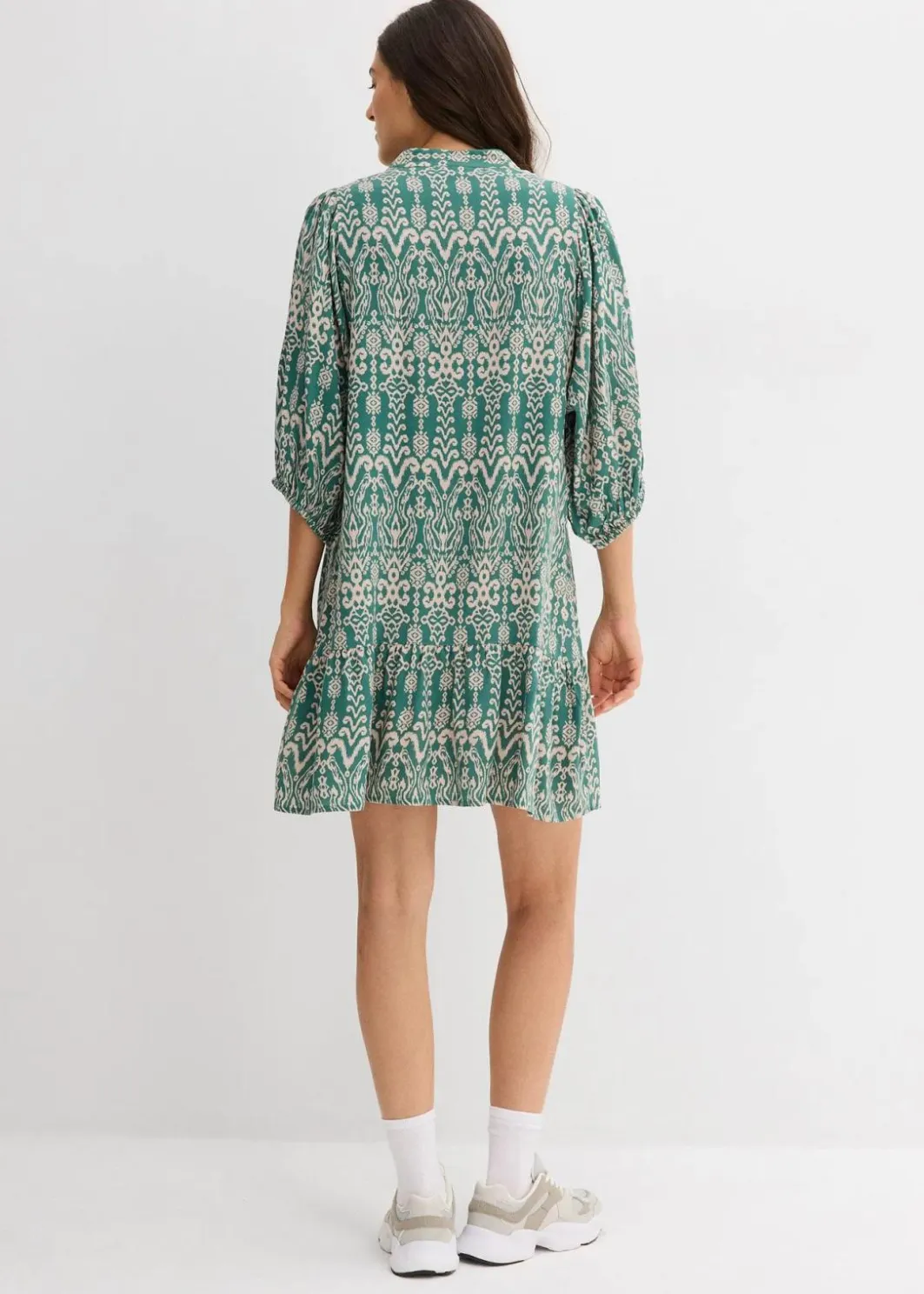 Online Tunika-Kleid aus softer Viskose Damen Bekleidung·Pullover & Strickjacken|Kleider