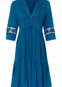 Clearance Tunika-Kleid aus softer Viskose Damen Nachhaltigere Materialien|Kleider