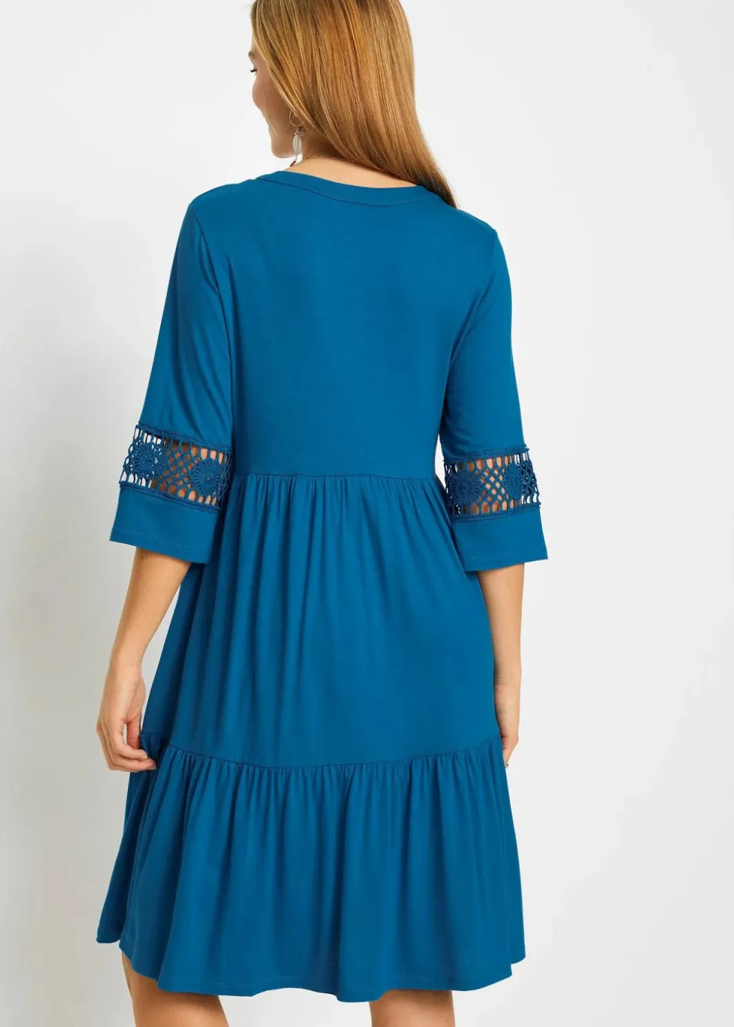 Clearance Tunika-Kleid aus softer Viskose Damen Nachhaltigere Materialien|Kleider