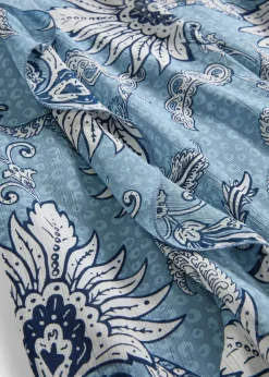 Damen bonprix Kleider|Nachhaltigere Materialien|Tunika-Kleid aus strukturiertem Chiffon