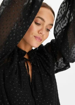 Tunika-Kleid mit Glitzereffekt Damen Bekleidung·Pullover & Strickjacken|Kleider