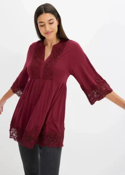 Damen bonprix Shirts & Tops|Nachhaltigere Materialien|Tunika-Shirt aus Viskose