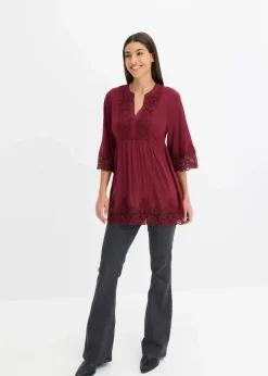 Damen bonprix Shirts & Tops|Nachhaltigere Materialien|Tunika-Shirt aus Viskose