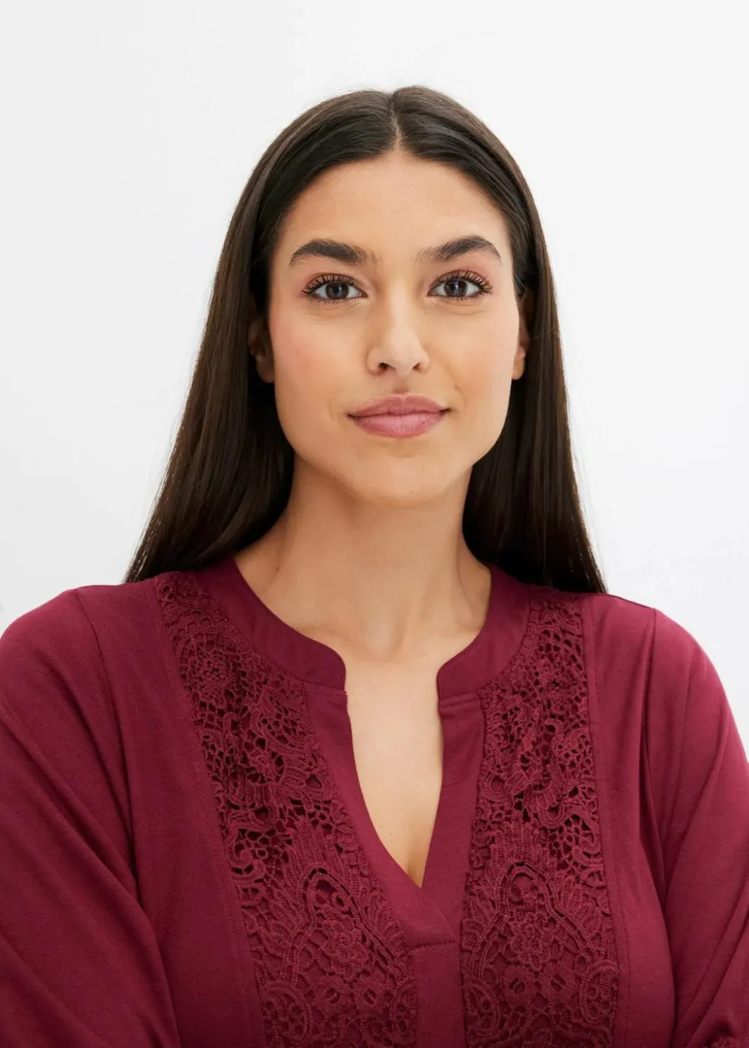 Damen bonprix Shirts & Tops|Nachhaltigere Materialien|Tunika-Shirt aus Viskose