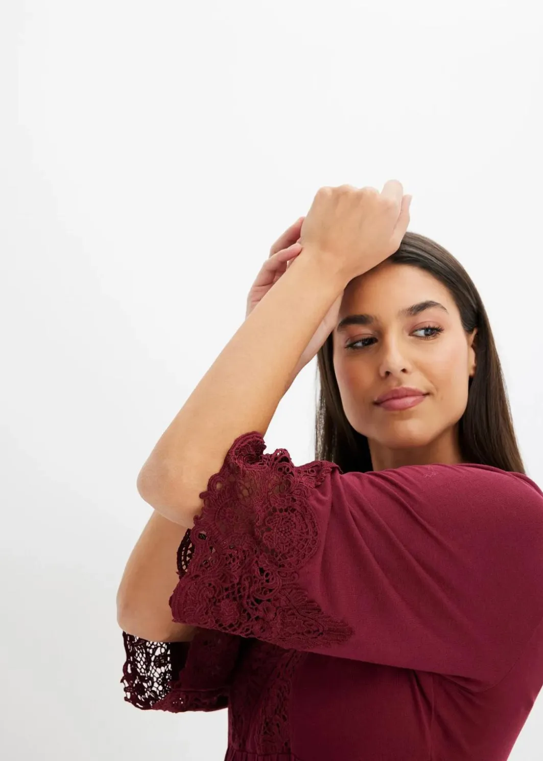 Damen bonprix Shirts & Tops|Nachhaltigere Materialien|Tunika-Shirt aus Viskose