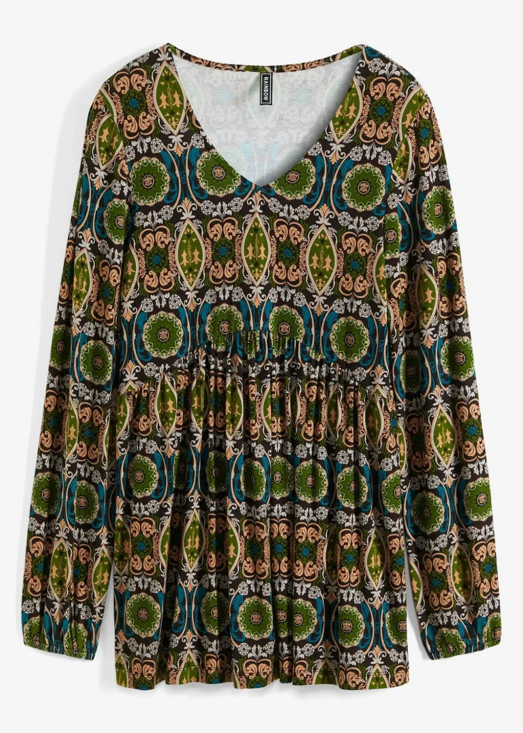 New Tunika-Shirt aus Viskose-Mix Damen Shirts & Tops|Nachhaltigere Materialien