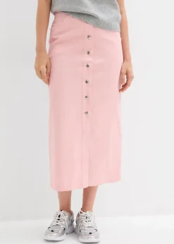 Best Twill Midirock Damen Röcke|Bekleidung·Sportbekleidung