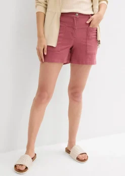 Damen bonprix Hosen|Shorts|Twill Shorts