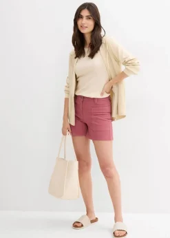 Damen bonprix Hosen|Shorts|Twill Shorts