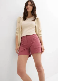 Damen bonprix Hosen|Shorts|Twill Shorts