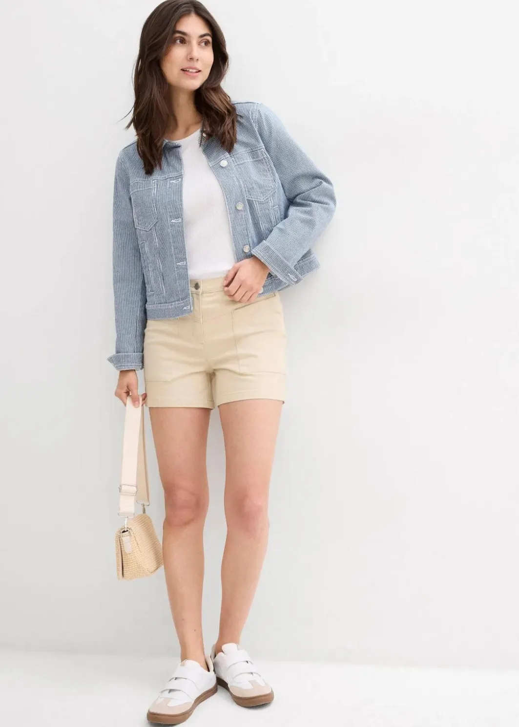 Clearance Twill Shorts Damen Hosen|Shorts