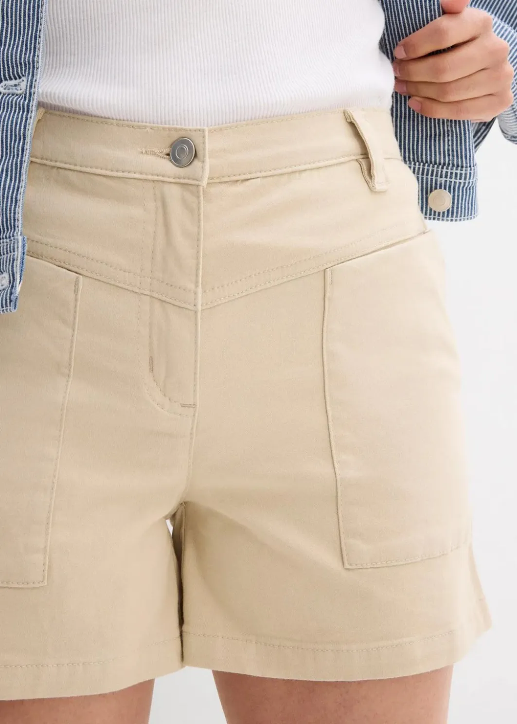 Clearance Twill Shorts Damen Hosen|Shorts
