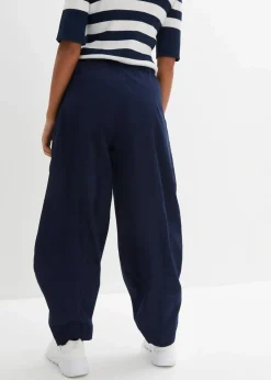 Twillhose aus elastischem Baumwoll-Mix Damen Bekleidung·Kleider|Hosen
