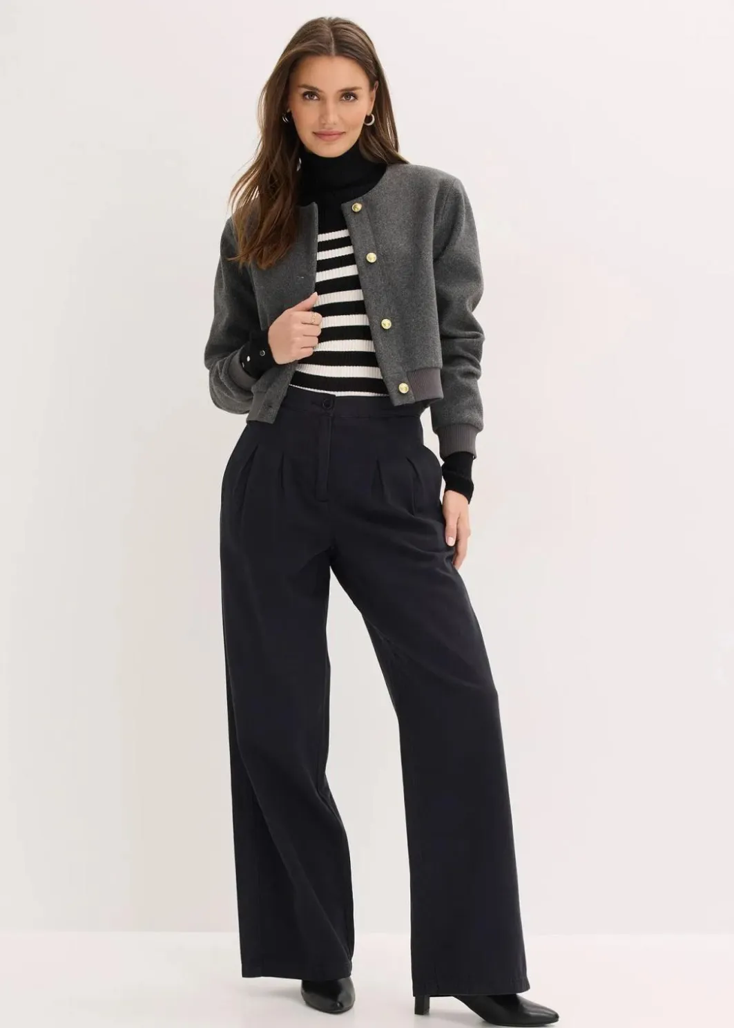 Sale Twillhose aus reiner Baumwolle Damen Bekleidung·Kleider|Hosen