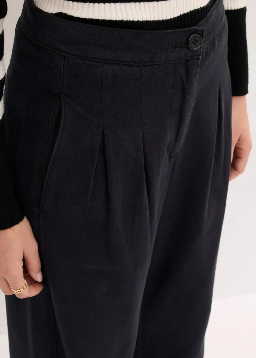 Sale Twillhose aus reiner Baumwolle Damen Bekleidung·Kleider|Hosen