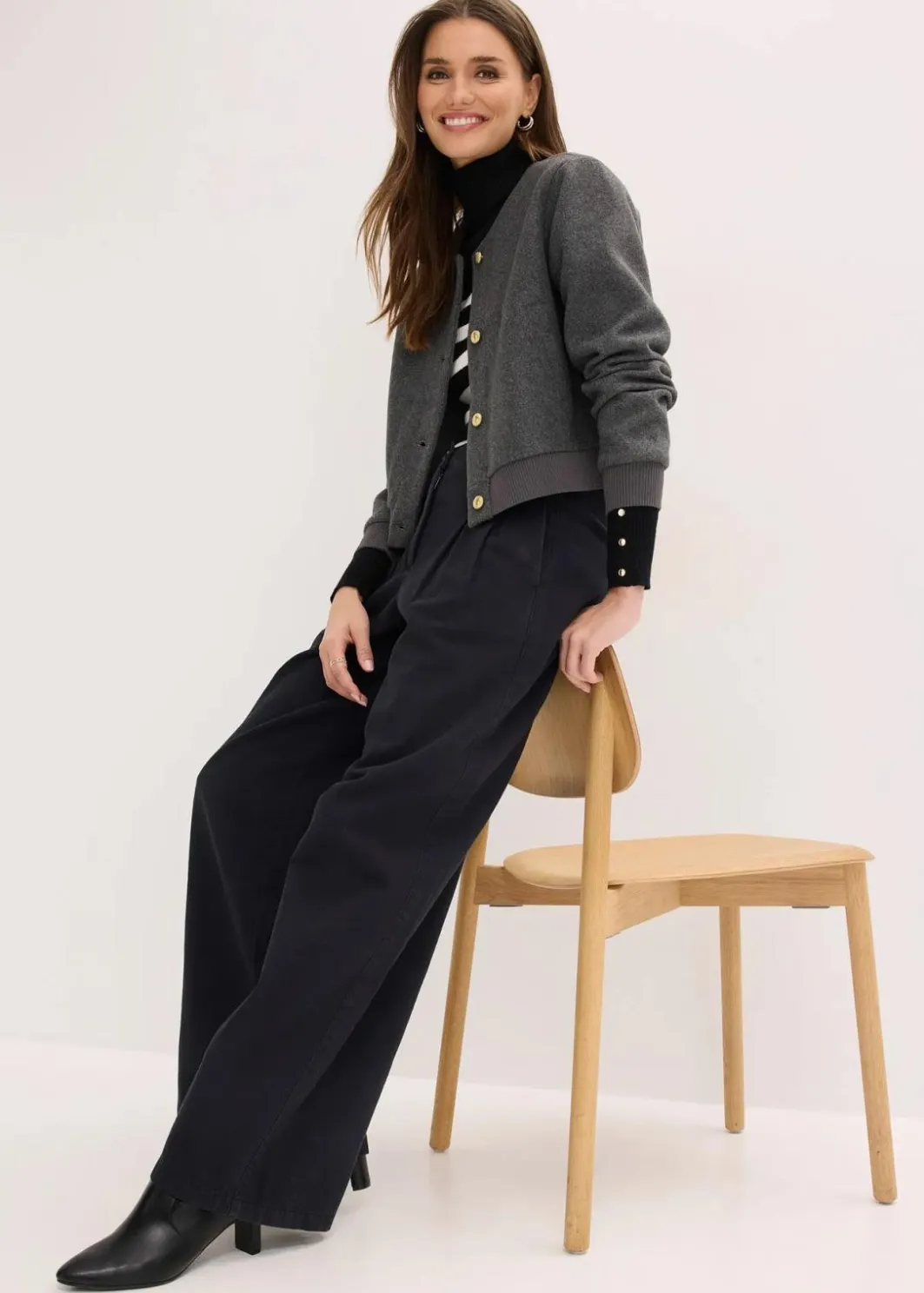 Sale Twillhose aus reiner Baumwolle Damen Bekleidung·Kleider|Hosen