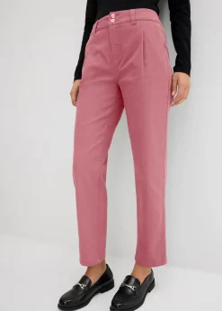 Damen bonprix Bekleidung·Kleider|Hosen|Twillhose im Barrel Shape
