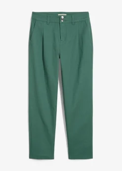 Damen bonprix Hosen|Bekleidung·Kleider|Twillhose im Barrel Shape