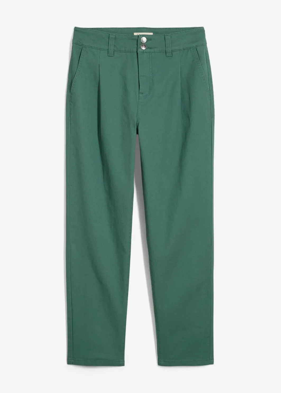 Damen bonprix Hosen|Bekleidung·Kleider|Twillhose im Barrel Shape