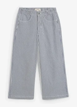 Damen bonprix Bekleidung·Kleider|Hosen|Twillhose mit Bequembund