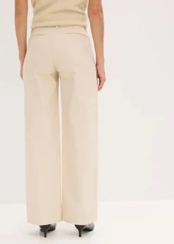 Online Twillhose mit Biese und Leistentasche Damen Bekleidung·Kleider|Hosen