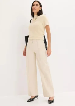 Online Twillhose mit Biese und Leistentasche Damen Bekleidung·Kleider|Hosen