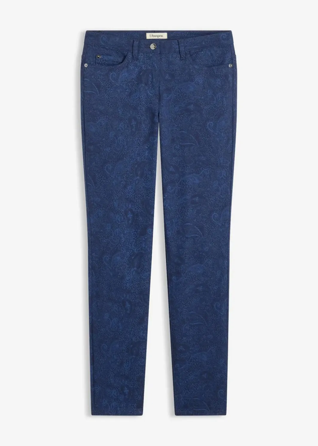 Clearance Twillhose mit edlem Druck Damen Hosen|Bekleidung·Kleider