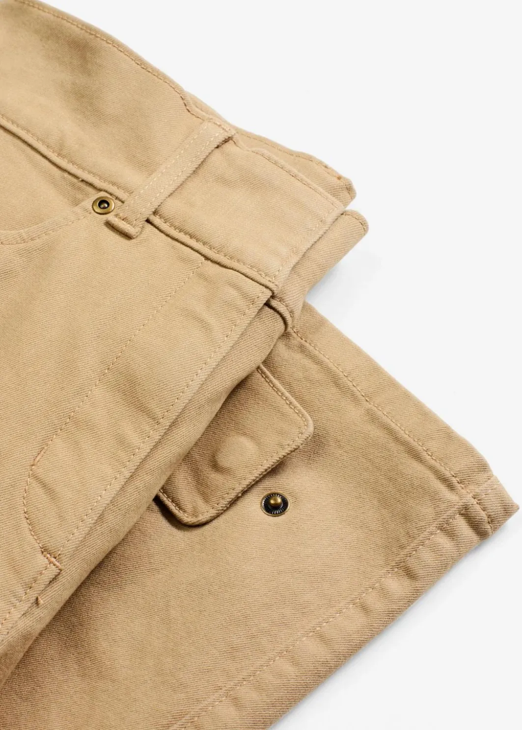Damen bonprix Bekleidung·Kleider|Hosen|Twillhose mit hohem Bund