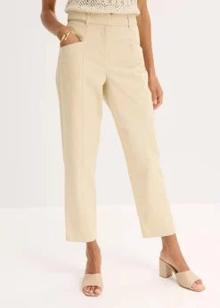 Discount Twillhose mit Tapered Fit Damen Bekleidung·Kleider|Hosen