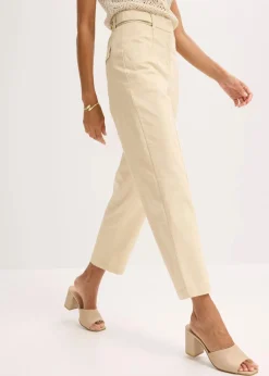 Discount Twillhose mit Tapered Fit Damen Bekleidung·Kleider|Hosen