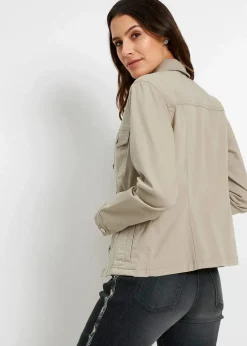 New Twill-Jacke Damen Jacken & Mäntel|Bekleidung·Hosen