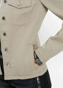 New Twill-Jacke Damen Jacken & Mäntel|Bekleidung·Hosen