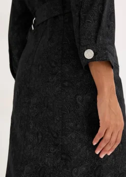 Hot Twillkleid mit Gürtel (2-tlg.-Set) Damen Kleider|Bekleidung·Pullover & Strickjacken