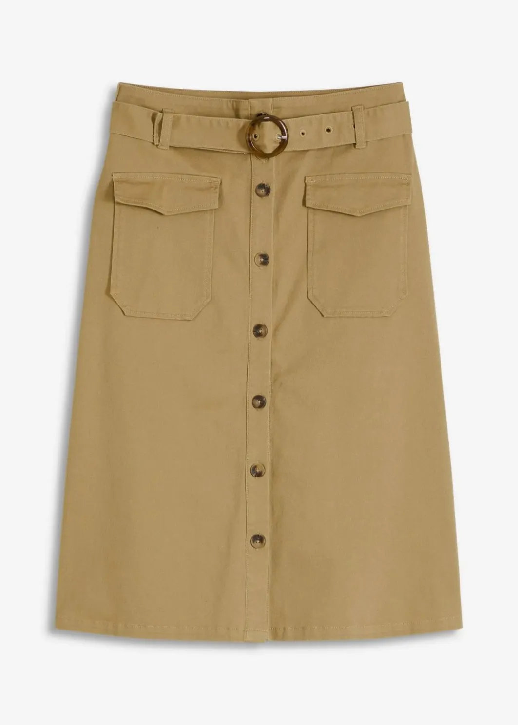 Outlet Twill-Rock Damen Bekleidung·Sportbekleidung|Röcke