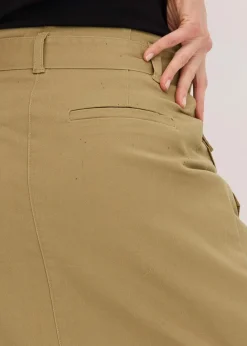 Outlet Twill-Rock Damen Bekleidung·Sportbekleidung|Röcke