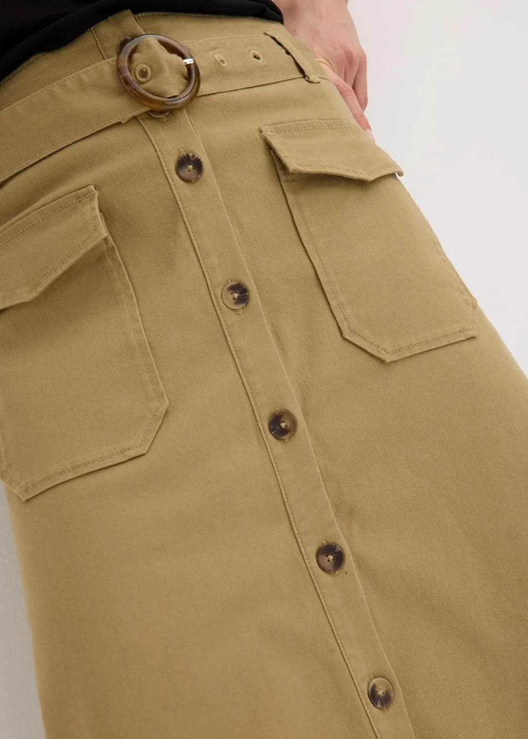 Outlet Twill-Rock Damen Bekleidung·Sportbekleidung|Röcke