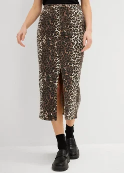 Sale Twill-Rock aus Baumwolle mit Stretch Damen Bekleidung·Sportbekleidung|Röcke