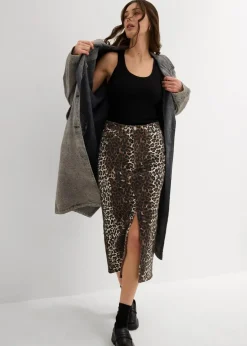 Sale Twill-Rock aus Baumwolle mit Stretch Damen Bekleidung·Sportbekleidung|Röcke