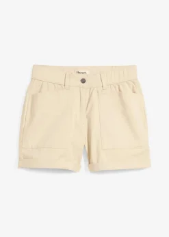 Damen bonprix Hosen|Shorts|Twill-Shorts
