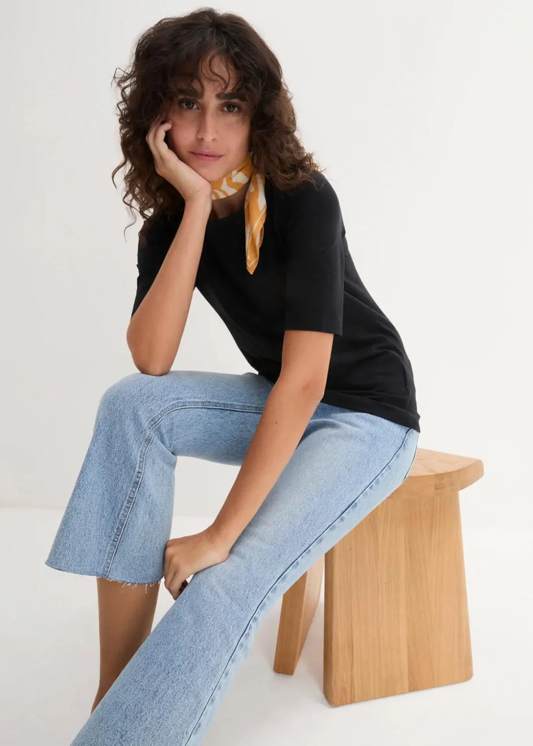 Online U-Boot-Ausschnitt-Shirt Damen Bekleidung·Röcke|Nachhaltigere Materialien