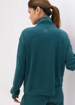 Damen bonprix Bekleidung·Sweat|Bekleidung·Hosen|Ultrasofte Sport-Jacke mit Modal