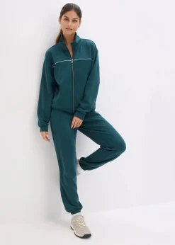 Damen bonprix Bekleidung·Sweat|Bekleidung·Hosen|Ultrasofte Sport-Jacke mit Modal