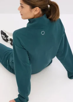 Damen bonprix Bekleidung·Sweat|Bekleidung·Hosen|Ultrasofte Sport-Jacke mit Modal