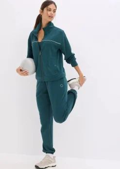 Damen bonprix Bekleidung·Sweat|Bekleidung·Kleider|Ultrasofte Sport-Jogginghose mit Modal