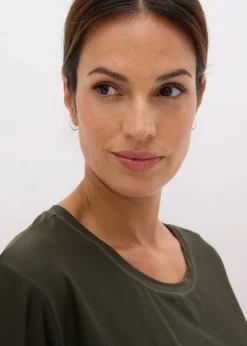 Damen bonprix Shirts & Tops|Sportbekleidung|Ultrasoftes Funktionsshirt mit ¾ Ärmel, schnelltrocknend