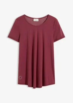 Outlet Ultrasoftes Funktionsshirt mit Mesheinsatz, schnelltrocknend Damen Bekleidung·Sweat|Nachhaltigere Materialien