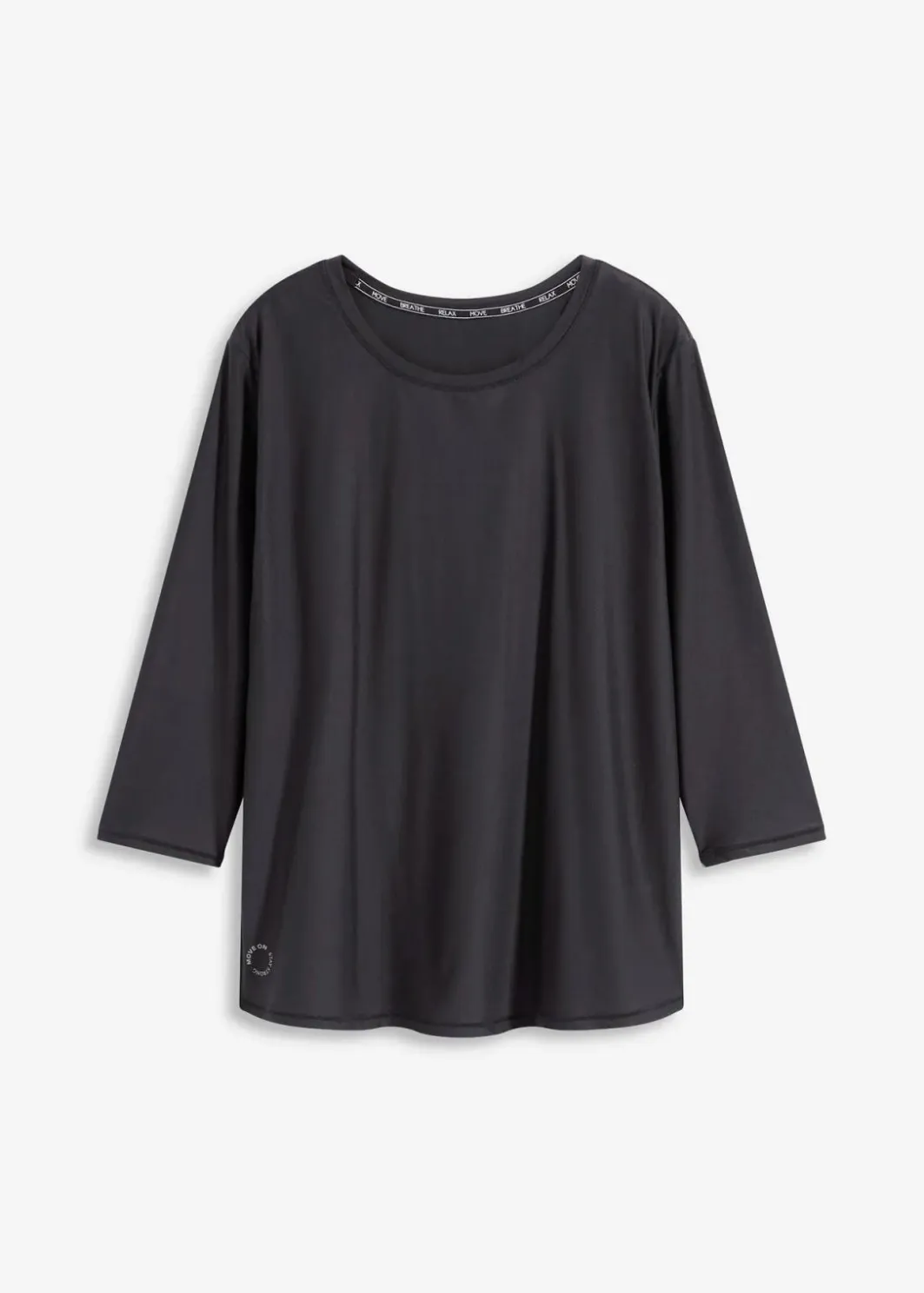 Damen bonprix Bekleidung·Sweat|Nachhaltigere Materialien|Ultrasoftes Funktionsshirt mit ¾ Ärmel, schnelltrocknend