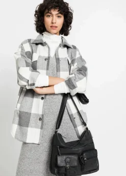 New Umhängetasche mit Außentaschen Damen Taschen
