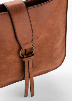 Damen bonprix Taschen|Umhängetasche mit dekorativem Schnallendetail