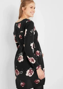 Discount Umstands- und Stillblusenkleid aus fließender Viskose Damen Bekleidung·Blazer|Nachhaltigere Materialien